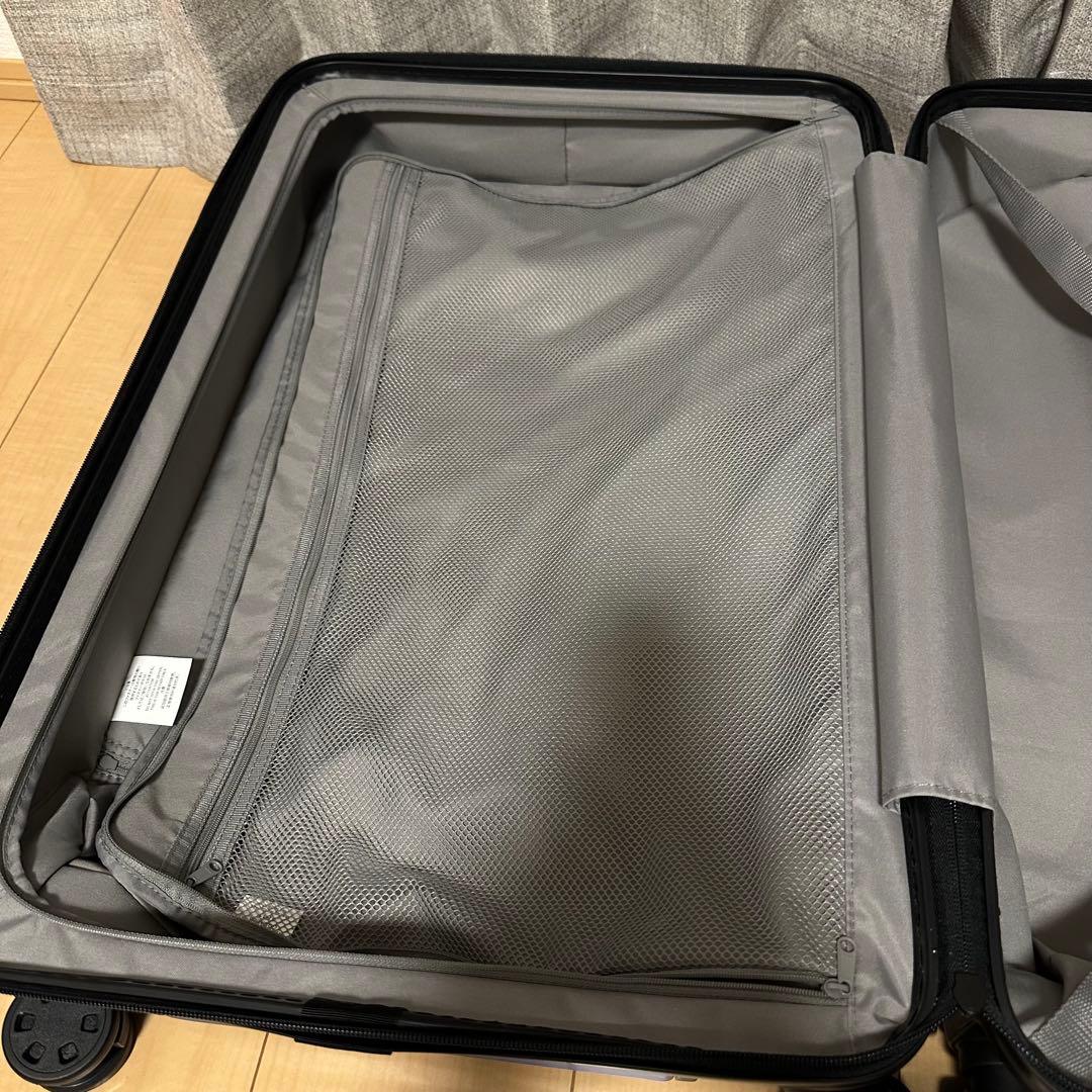 無印良品　キャリー　ハードボディ　ブルー　62L