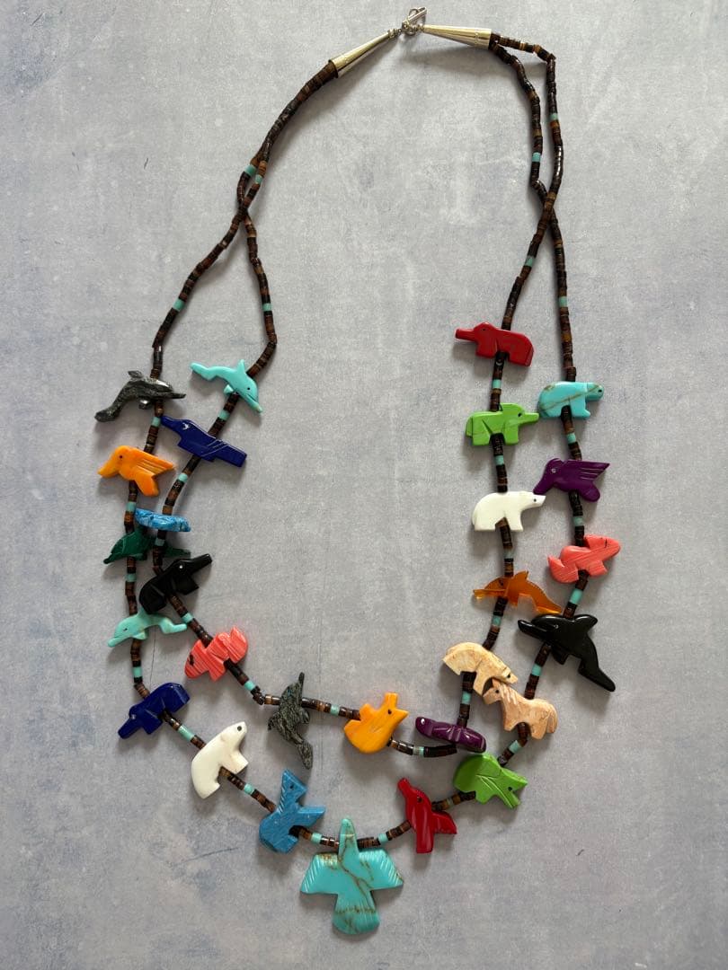 サンダーバード　2連　フェティッシュネックレス