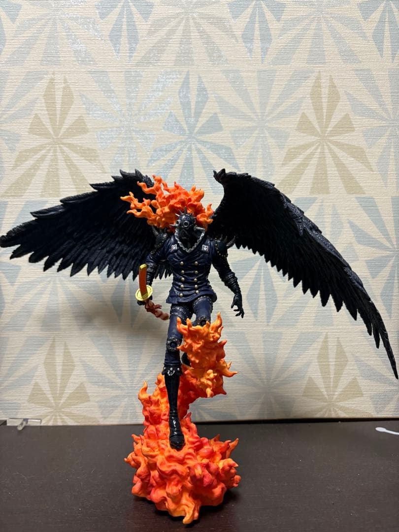 ワンピース-魂豪示像-火災のキング 疫災のクイーン 2種セット 開封品 箱あり