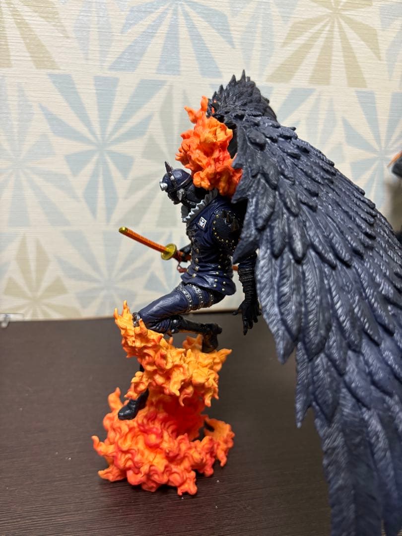 ワンピース-魂豪示像-火災のキング 疫災のクイーン 2種セット 開封品 箱あり