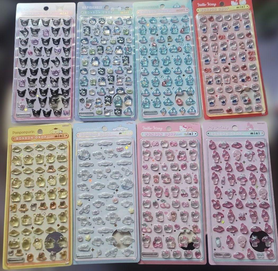 サンリオ　ボンボンドロップシール　第２弾　8種セット