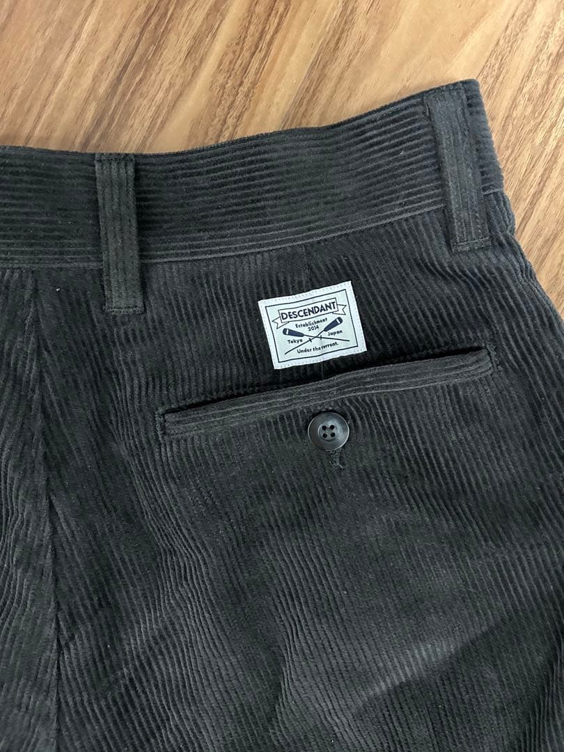 パンツ DESCENDANT DC-6 GDT CORDUROY