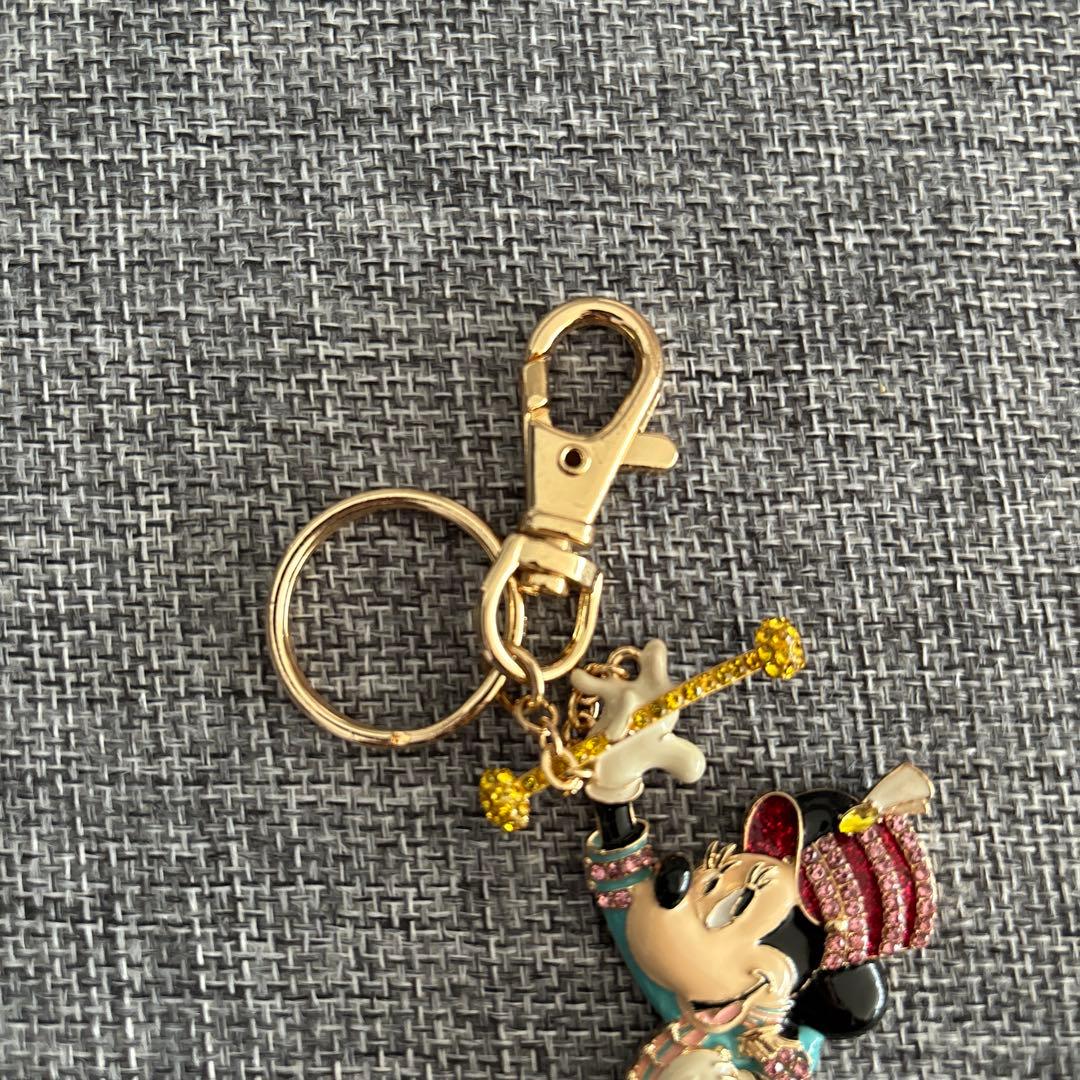 ミニーマウス ストラップ キーホルダー　Disney BaubleBar