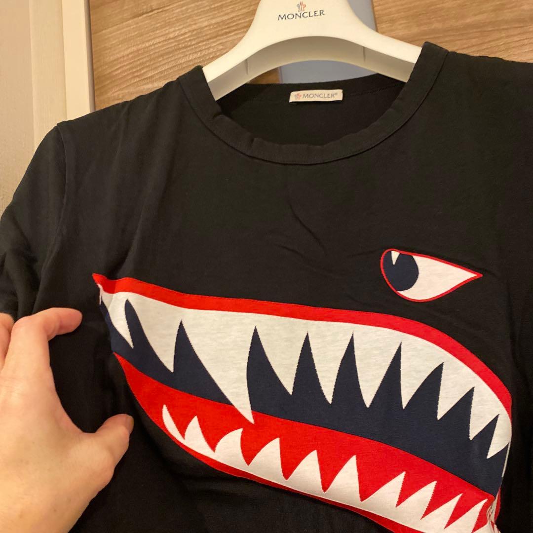 MONCLER シャークプリント Tシャツ　S