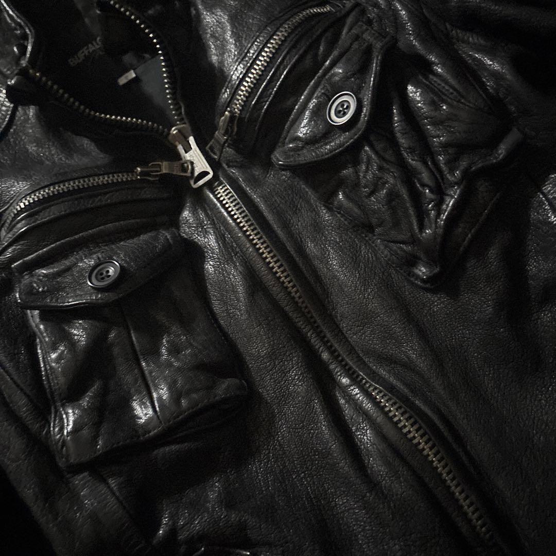 Baffalo Bobs gimmick leather jacket 匠