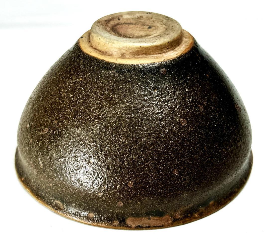 宋時代 天目茶碗 唐物 伝世品焼物 ウブ品 入手困難 骨董 中国 WWTT038