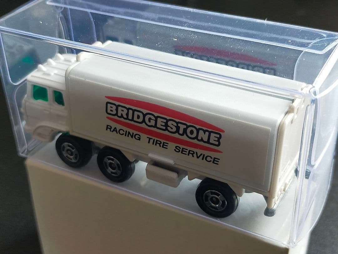 レース 関係者 配布品 黒箱 トミカ ふそうウィングルーフ 日本製 ブリヂストン