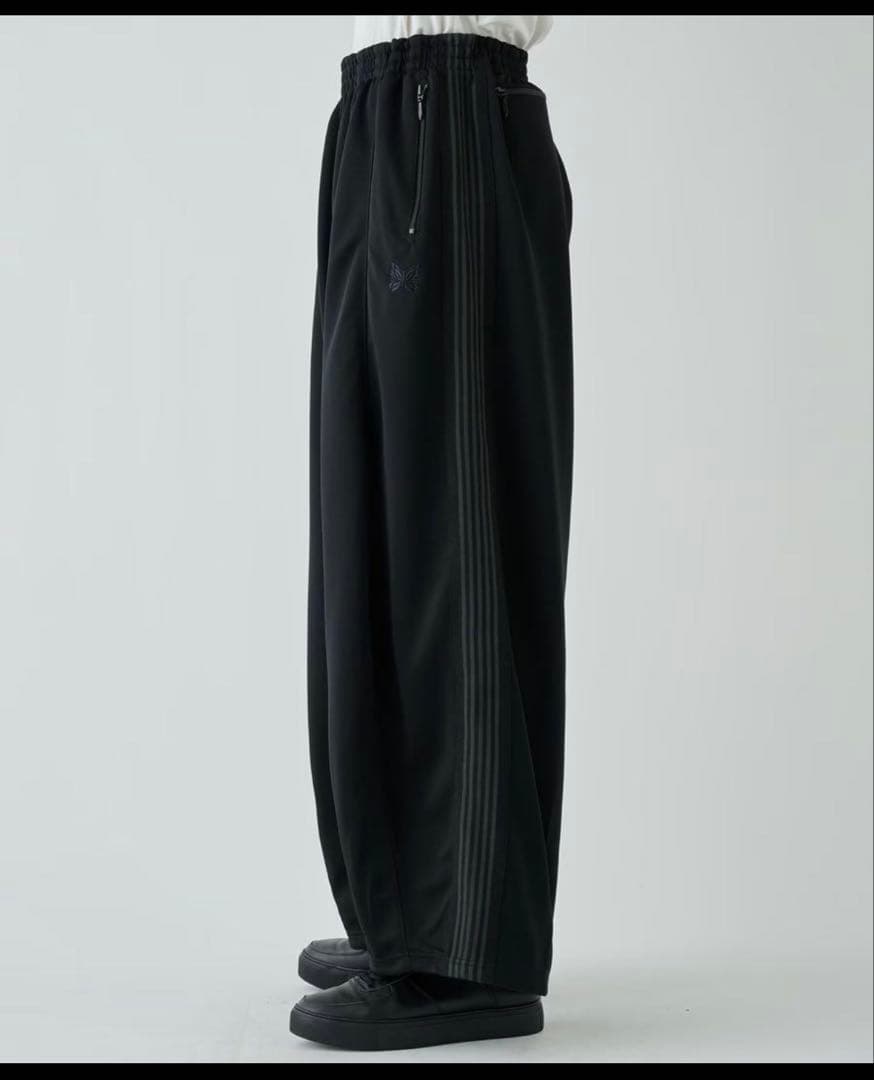 needles ヒザデルパンツ　studious別注　黒　L