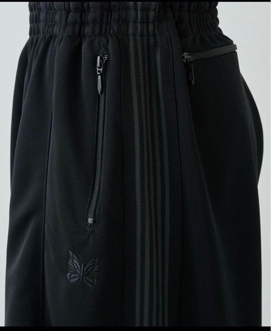 needles ヒザデルパンツ　studious別注　黒　L