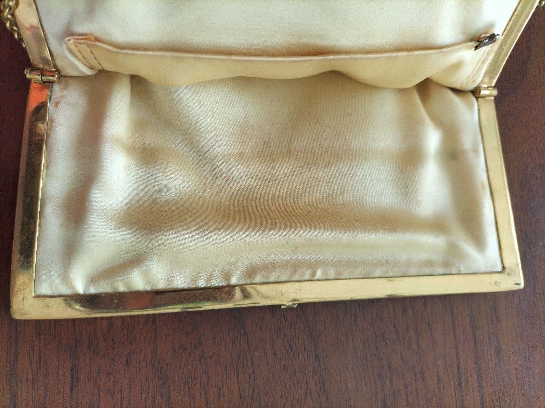 アンティーク　優美、ビーズバッグ（イギリス）