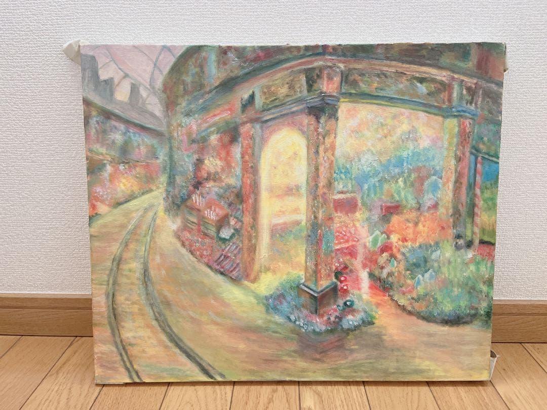 高校生が描いた油絵　(模写)