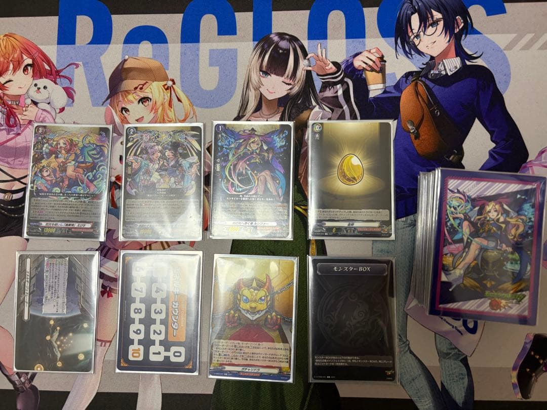 ヴァンガードえびすデッキ　小野小町３枚ありますツクヨミ１枚足します