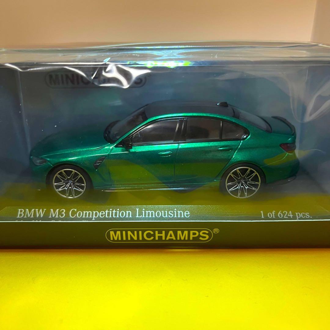 【624台限定・未開封】1/43 BMW M3 コンペティション グリーン