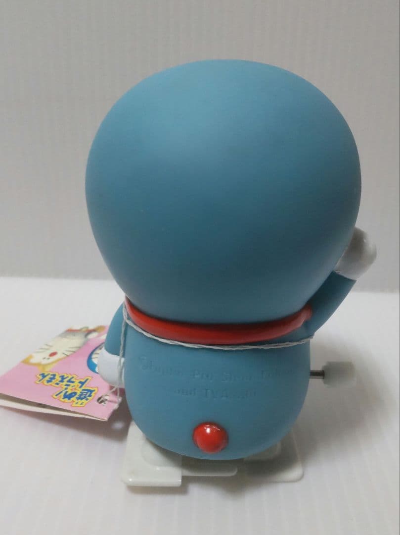 希少 ドラえもん 進め！ドラえもん ぜんまい式 ソフビ エポック社