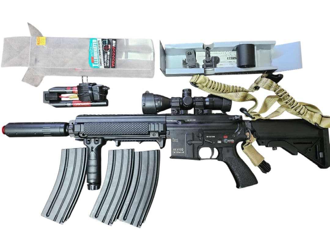 に*る様 東京マルイ　HK416D 次世代電動ガン スコープ付き