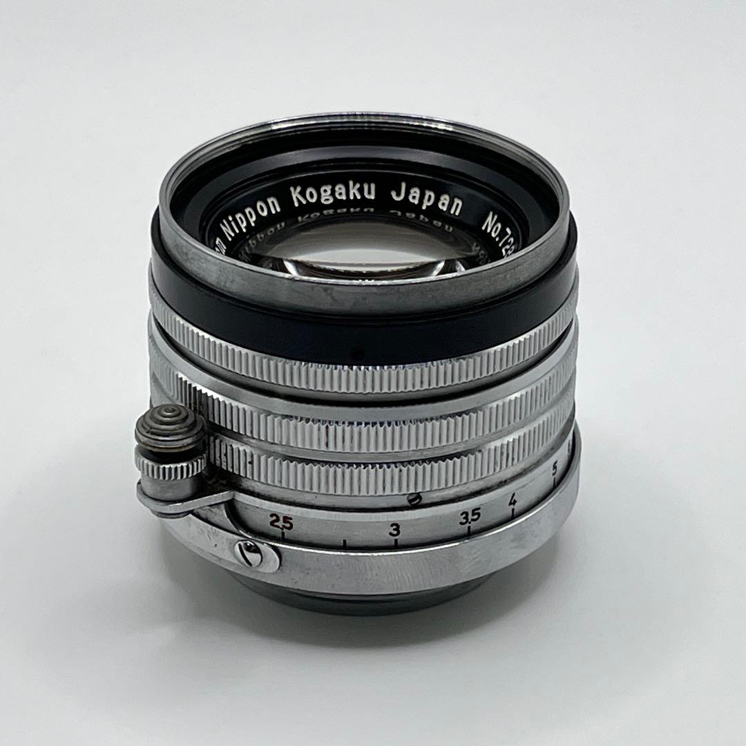 NIKKOR-H・C 5cm f2 後期 黒帯 ニッコール 50mm Lマウント