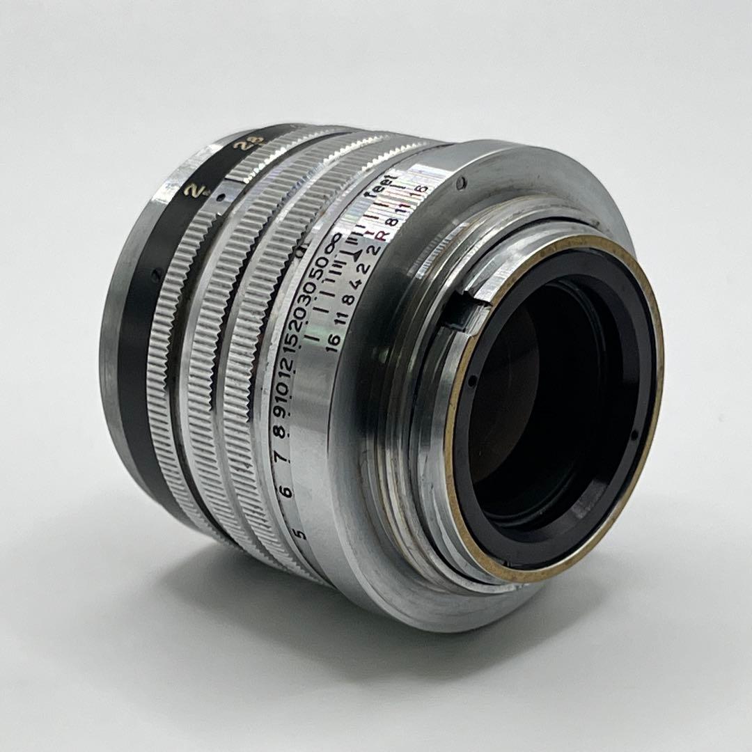 NIKKOR-H・C 5cm f2 後期 黒帯 ニッコール 50mm Lマウント