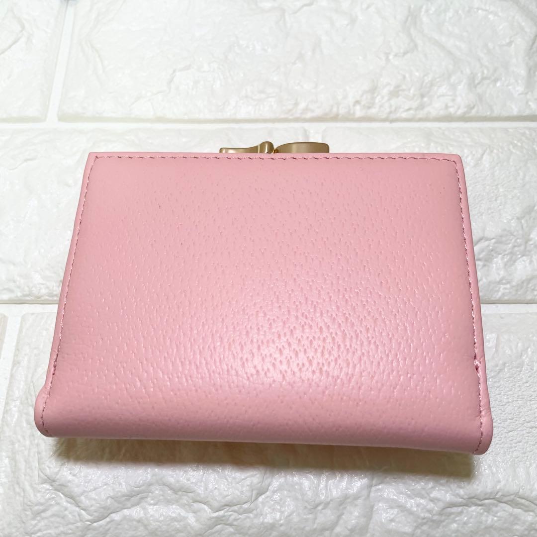 【新品・未使用】Vivienne Westwood 三つ折り財布　ピンク