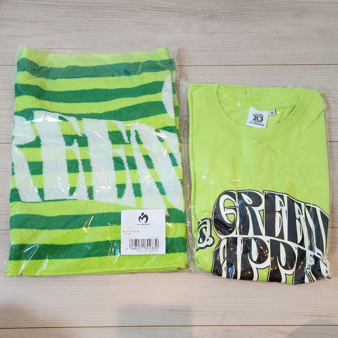 Mrs. GREEN APPLE　TシャツLサイズ　タオルセット