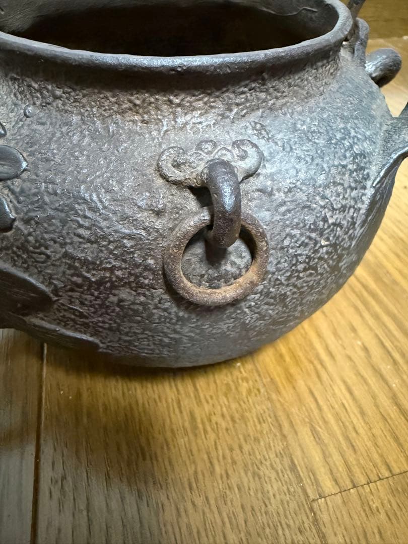 美品！！　分福茶釜　鉄瓶