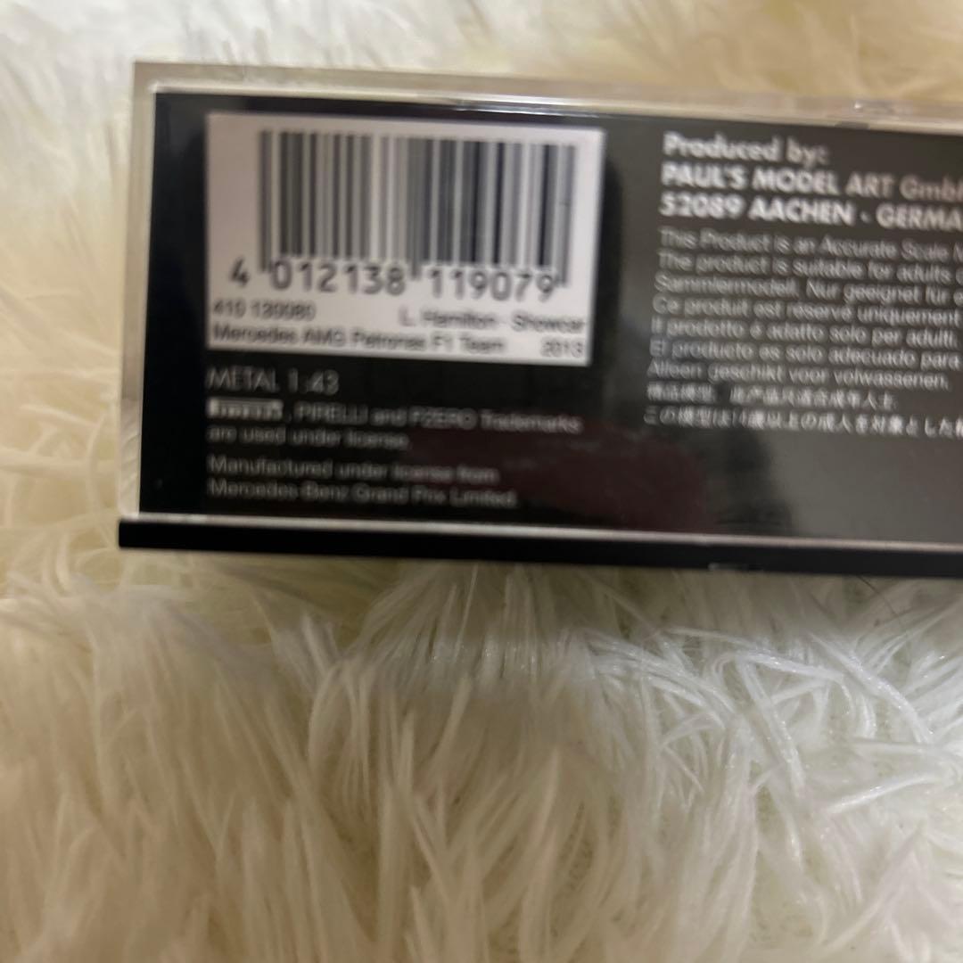 【極美品】MERCEDES　AMG　PETRONAS　F1　Team　2013