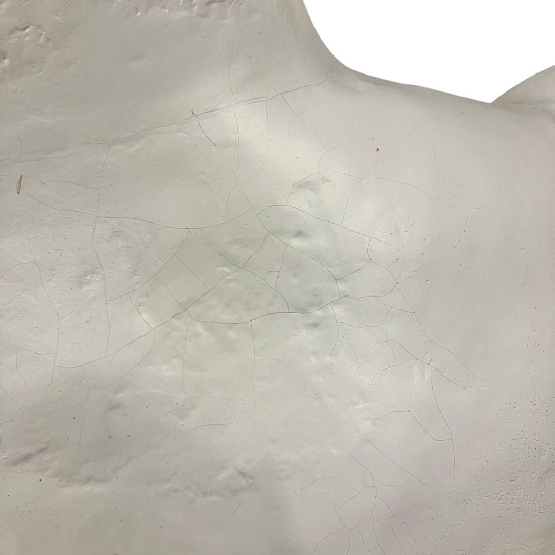 【希少】ポセイドン 石膏像 石像 胸像 デッサン 特大 彫刻 置物 オブジェ