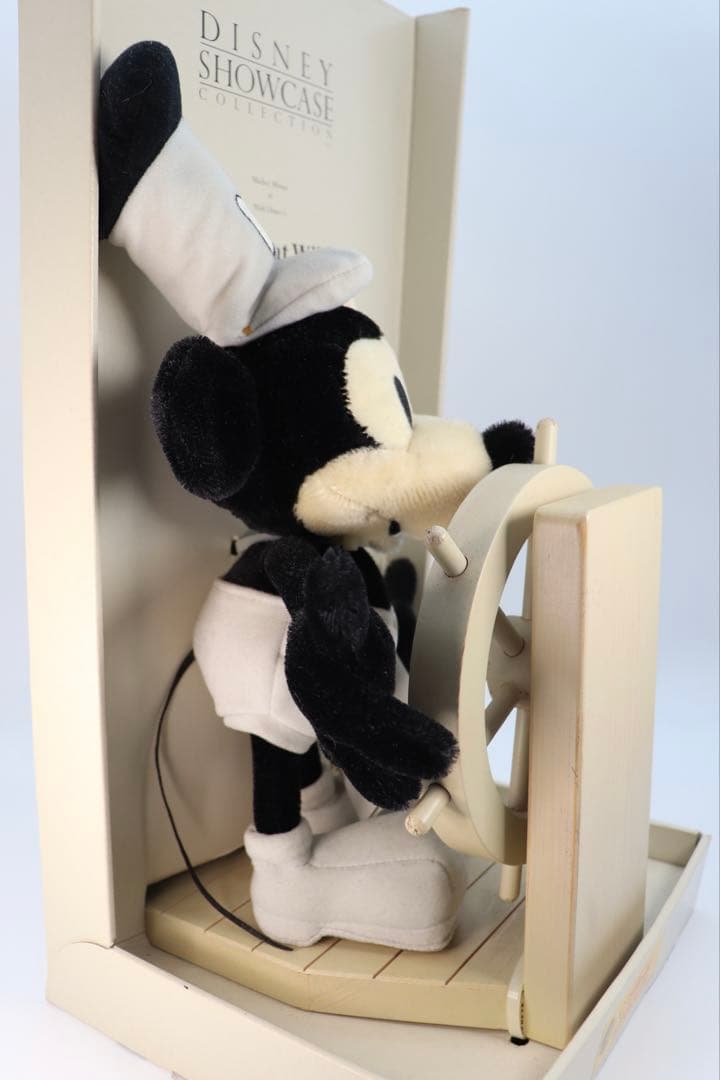 Steamboat Willie ミッキーマウス STEIFFぬいぐるみ
