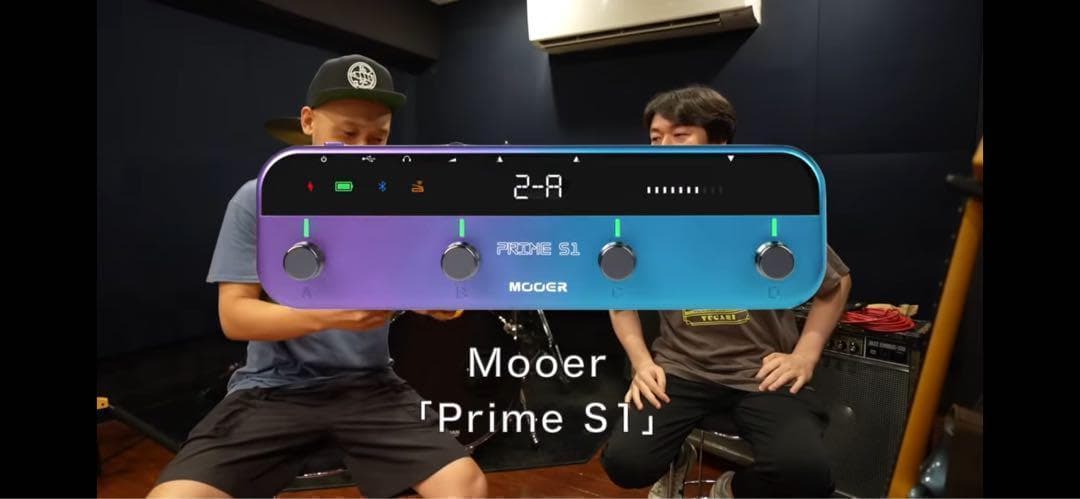 Mooer prime s1 マルチエフェクター　ギターエフェクター