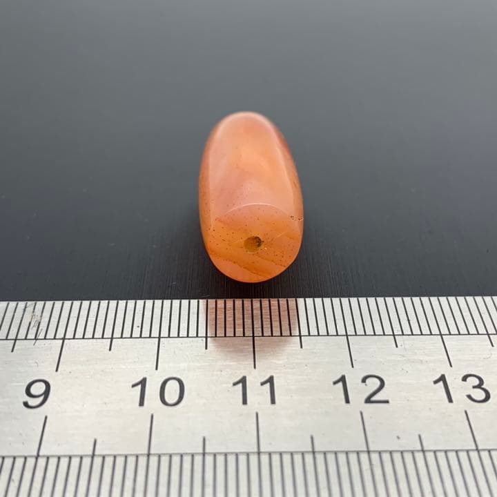 【アンティーク ビーズ】アンティークカーネリアン ビーズ 25.9mm