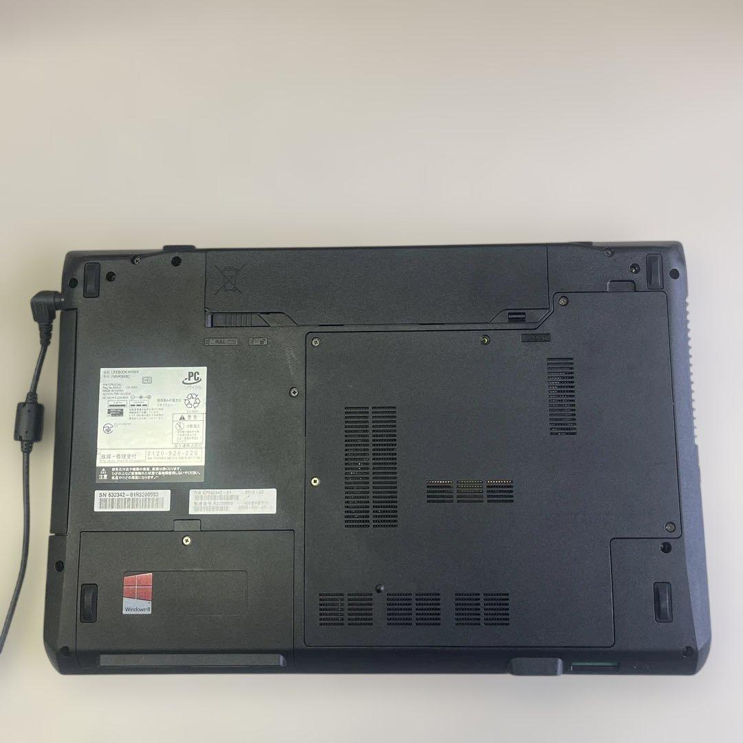 ☆訳有美品☆SSD搭載WindowsXP☆富士通15.6インチPC☆第3世代i7