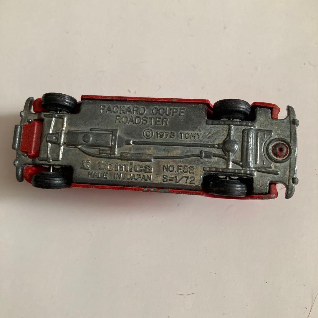 トミカ PACKARD COUPE ROADSTER 赤