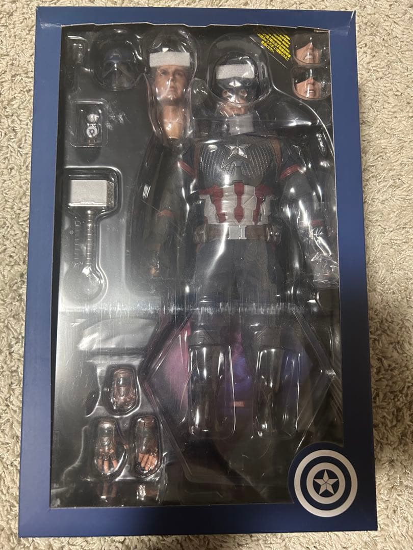 Hot Toys キャプテン・アメリカ 1/6フィギュア(部品欠品あり)
