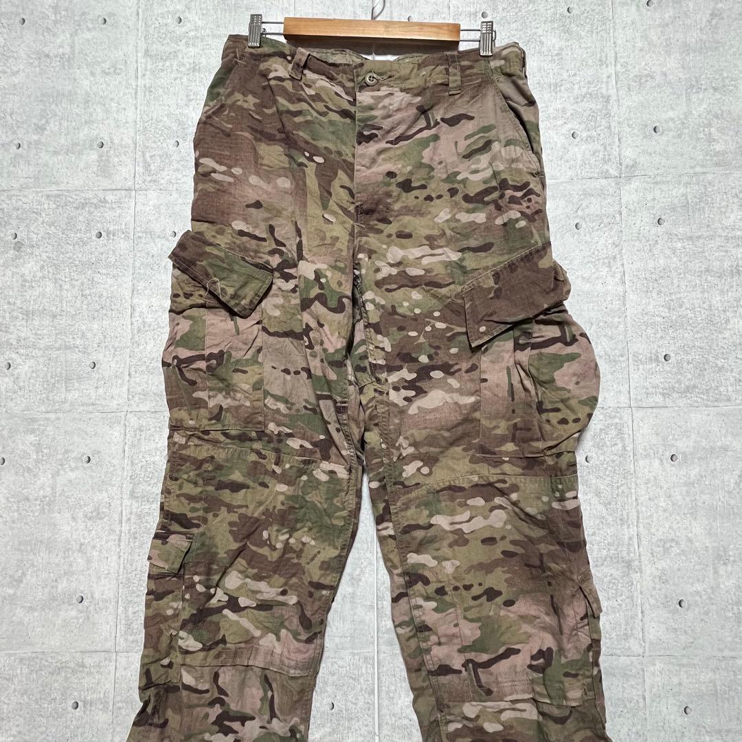 j69 米軍実物 ACU マルチカム カーゴパンツ M ミリタリー カモフラ