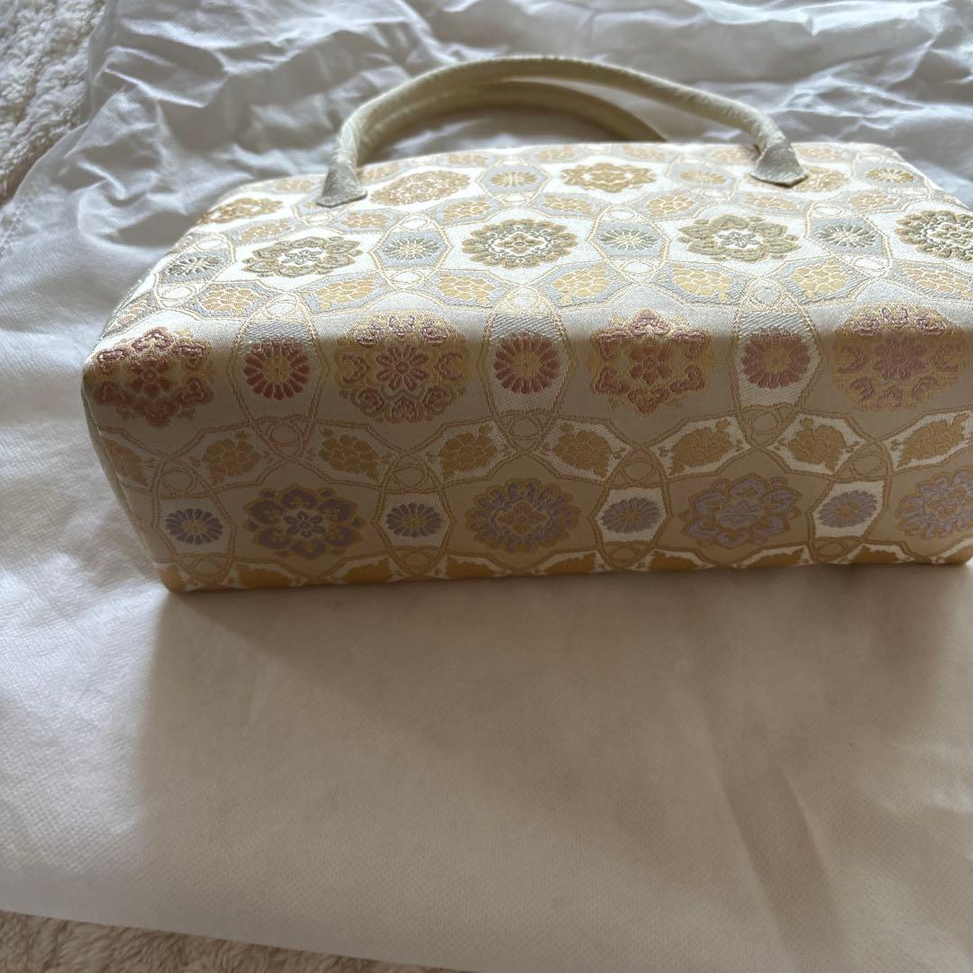 京都佐賀錦　伝統工芸師　箔屋清兵衛　和装バッグ