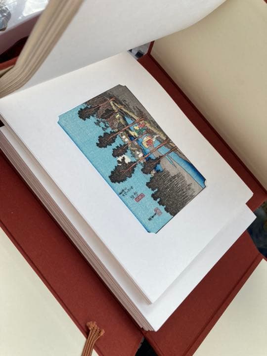 東海道五十三次　ミニチュアコレクション　版画　フィギュア　原価35000円