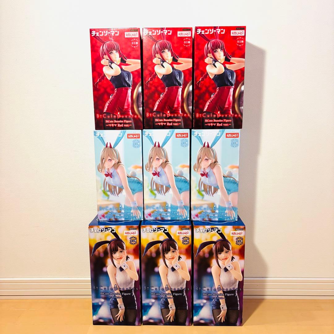 チェンソーマン　BiCute Bunnies Figure 3種 3セット