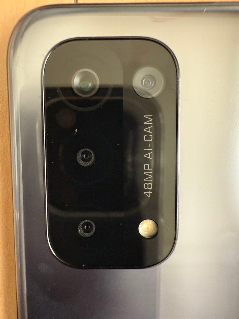 SIMロック解除済OPPO A54 5G（au版OPG02)シルバーブラック