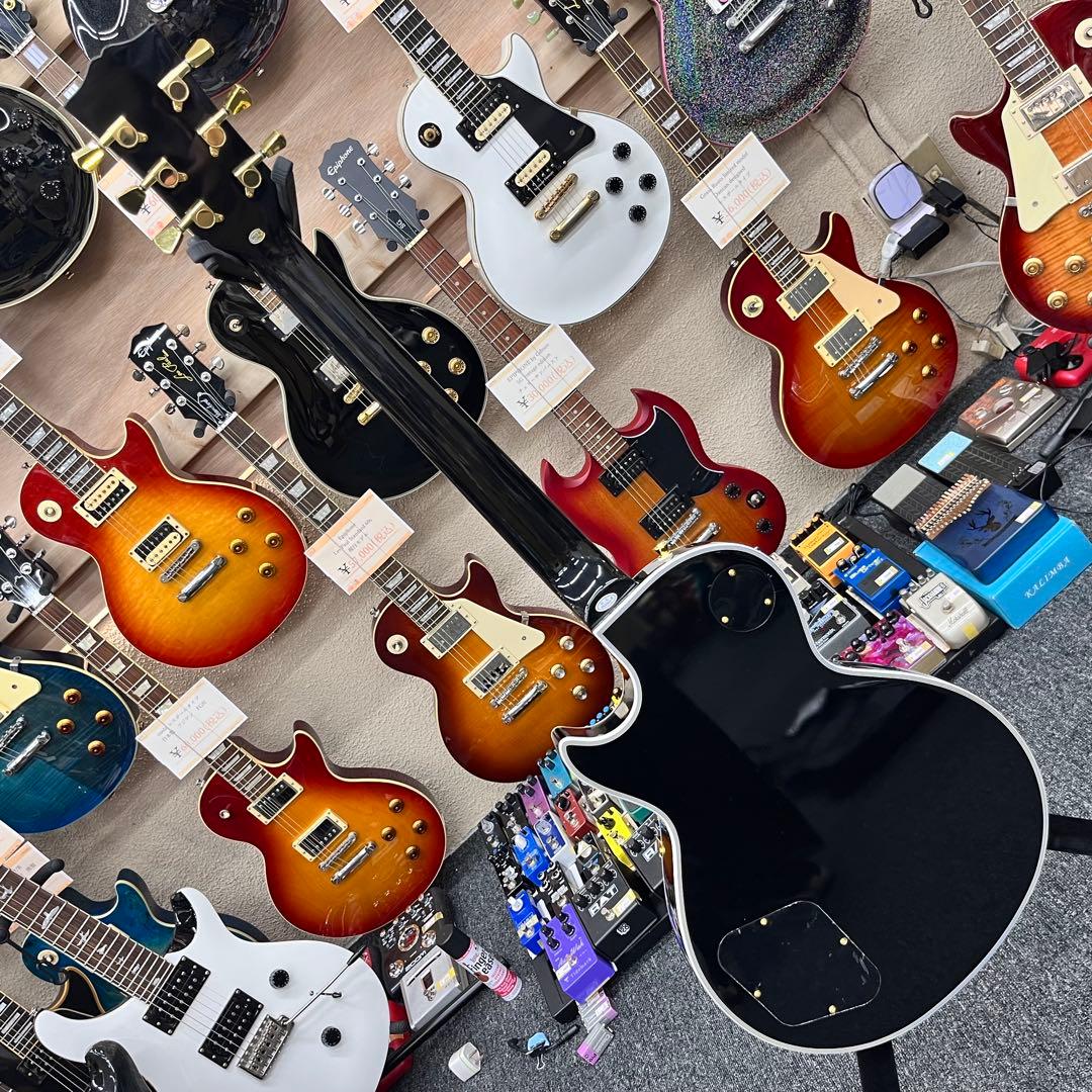 【10772】 新品 photogenic ブラック レスポールカスタムタイプ