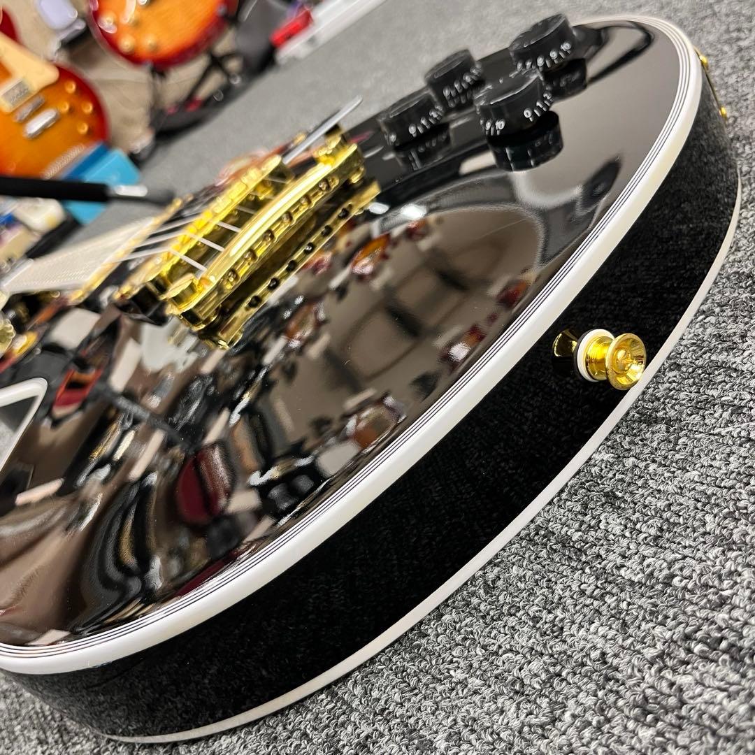 【10772】 新品 photogenic ブラック レスポールカスタムタイプ