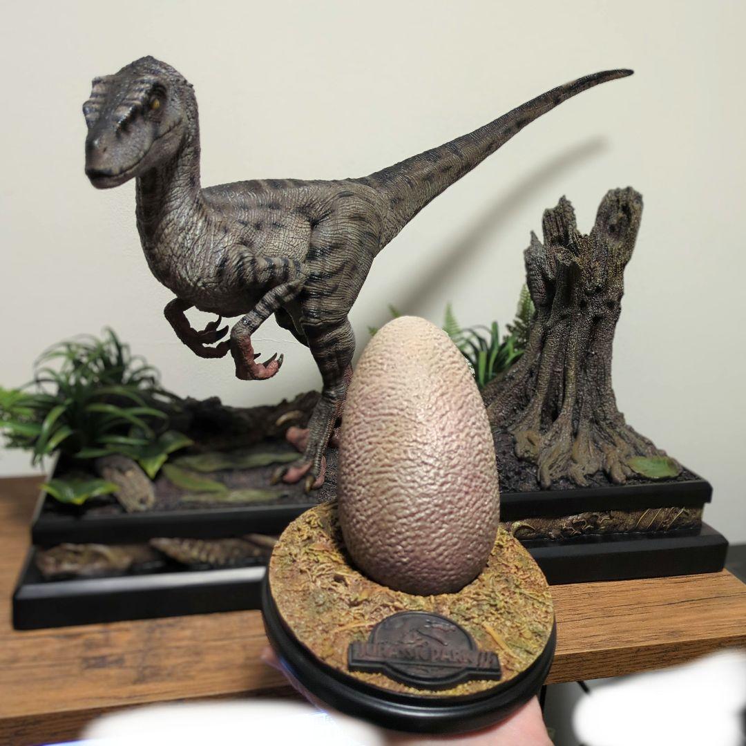 プライム1スタジオ　ジュラシックパークIII　ヴェロキラプトル雌　ボーナスパーツ