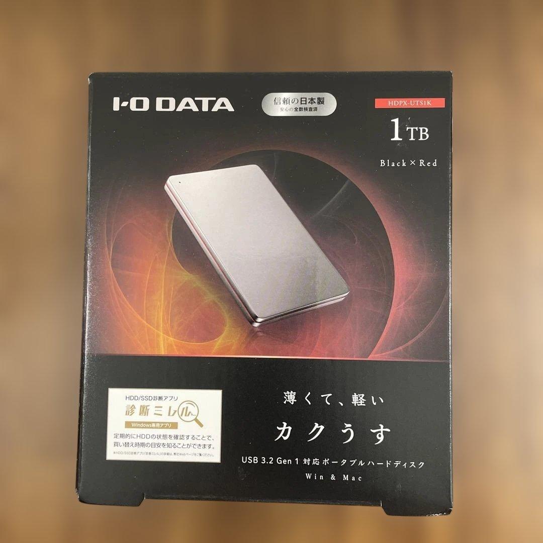 11401 アイ・オー・データ 外付けHDD ハードディスク 1TB