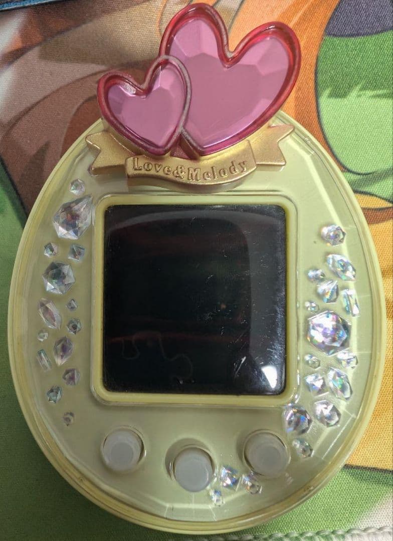 たまごっちピース イエロー デコピアス付き