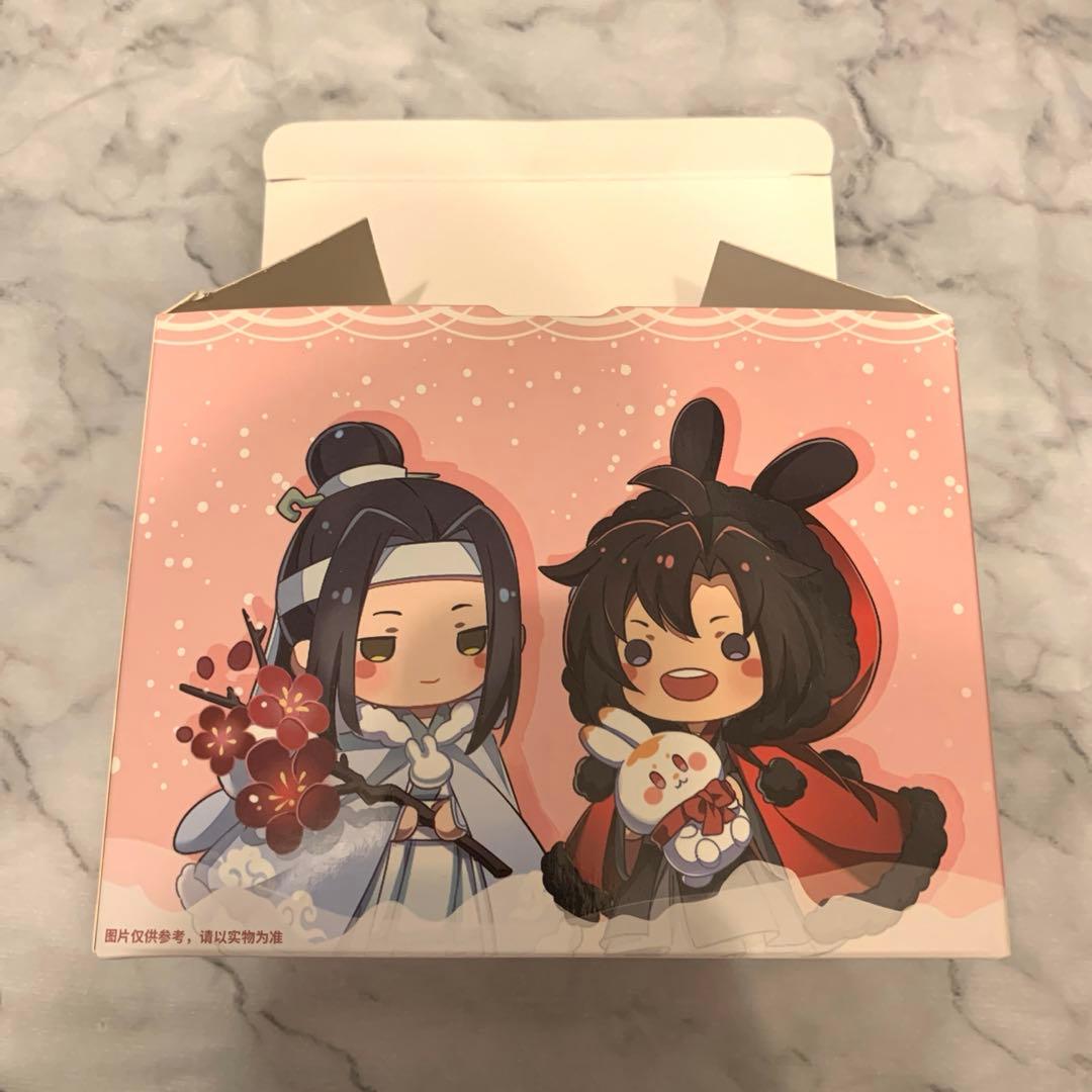 魔道祖師 KAZE ぬいぐるみ 10cm 骨なし 奶呼呼 魏無羡 藍忘機