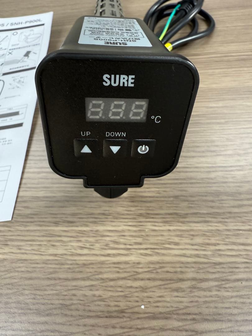 SURE 投げ込みヒーター（温調式） SNH-P900S 石崎電機製作所