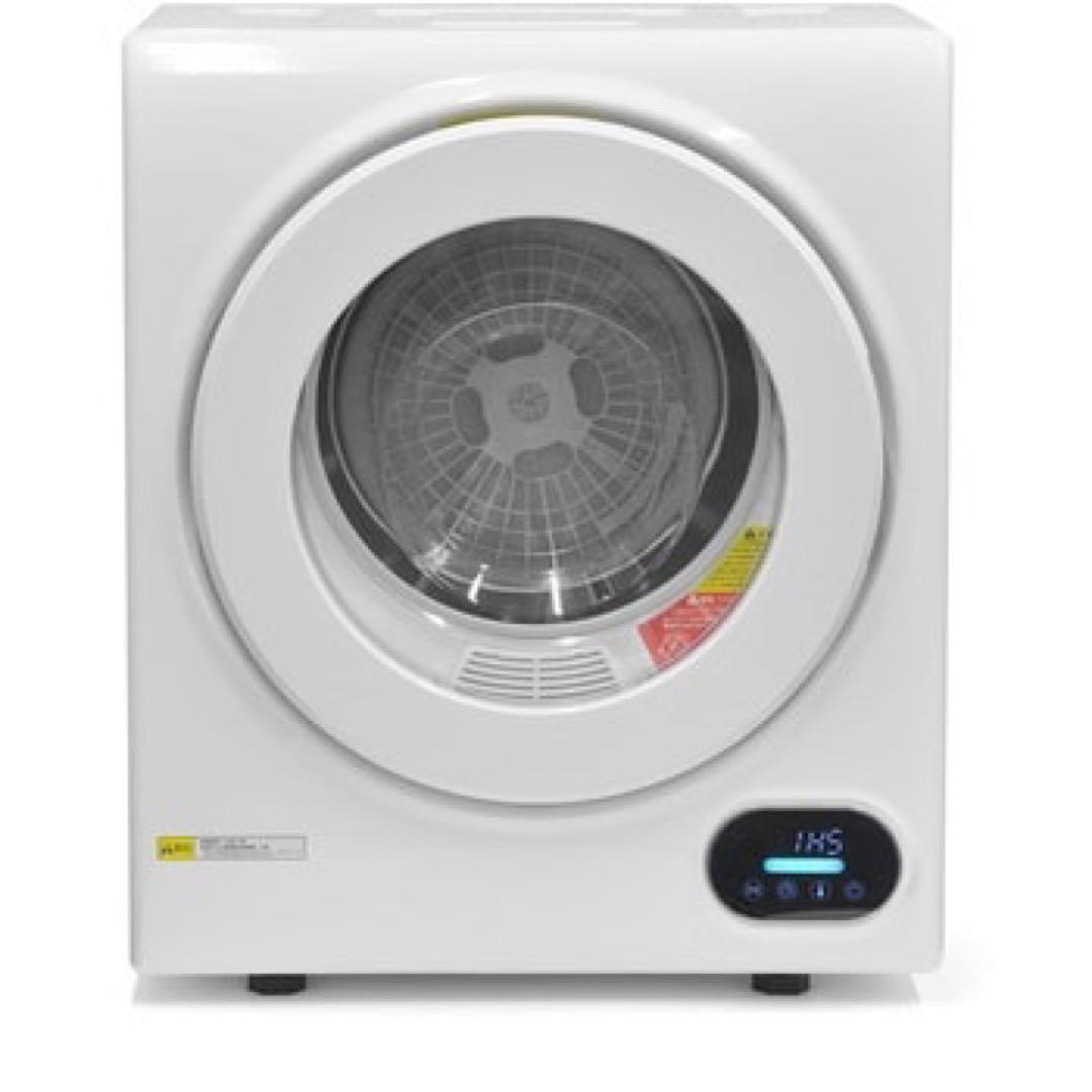 コンパクトサイズの衣類乾燥機　タッチパネル式