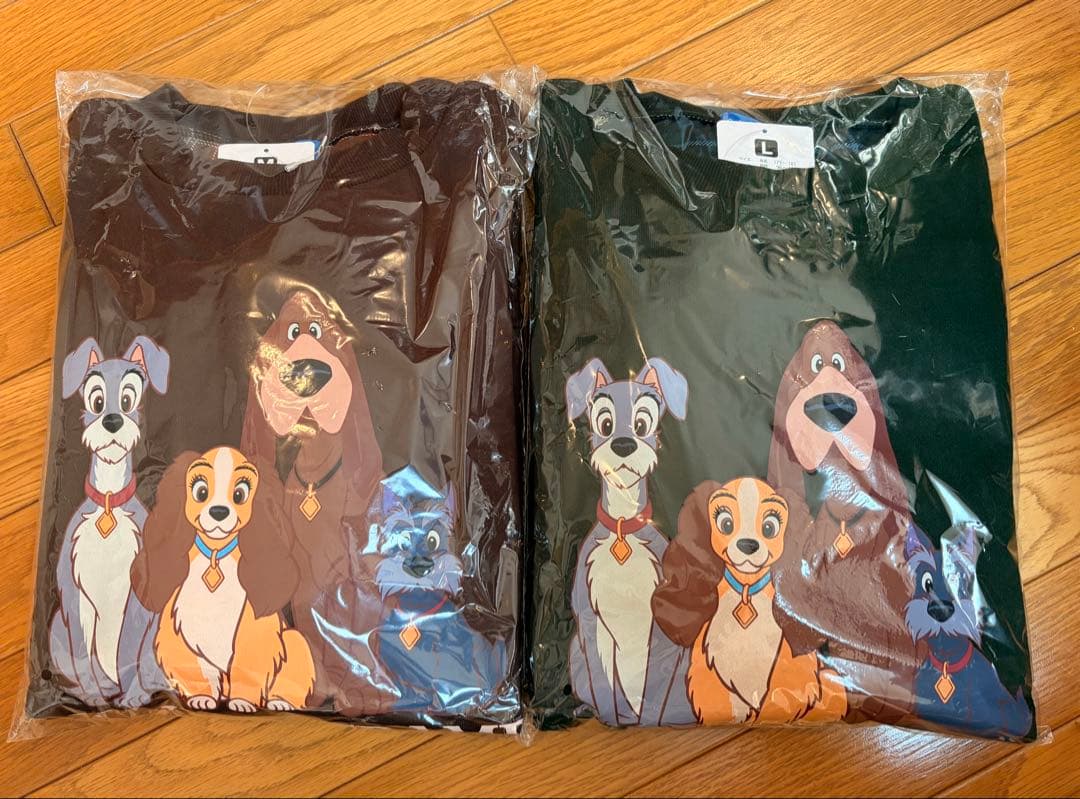 わんわん物語 トレーナー ペアセット(M＋L)