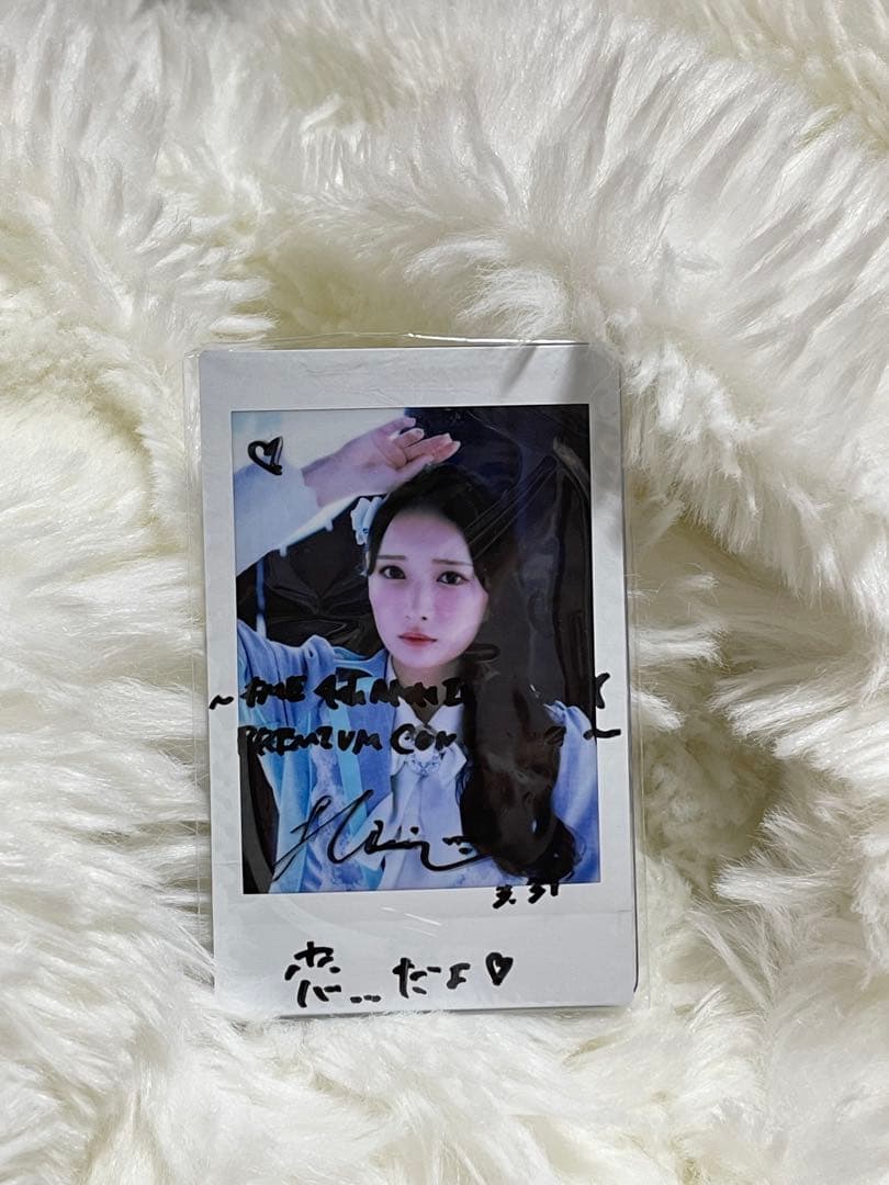 ゆ*)様 ≠ME 鈴木瞳美　直筆チェキ