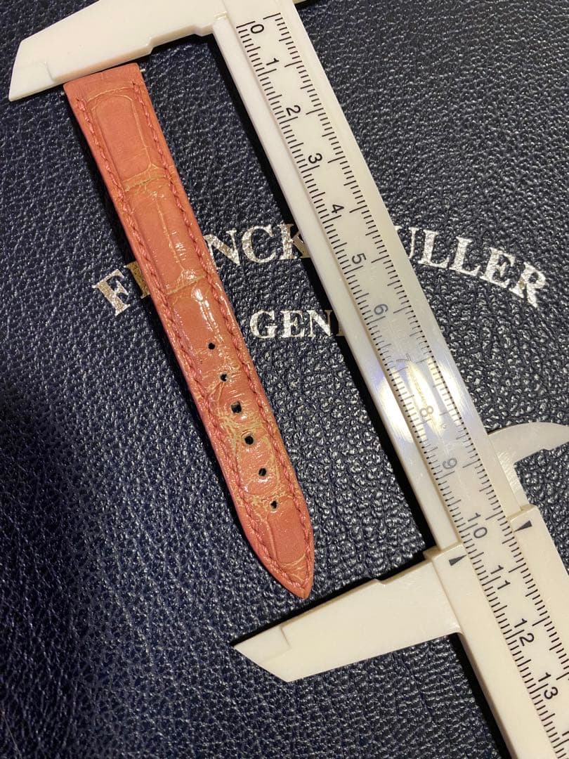 14mm フランクミュラー 純正 ピンク ストラップ ベルト