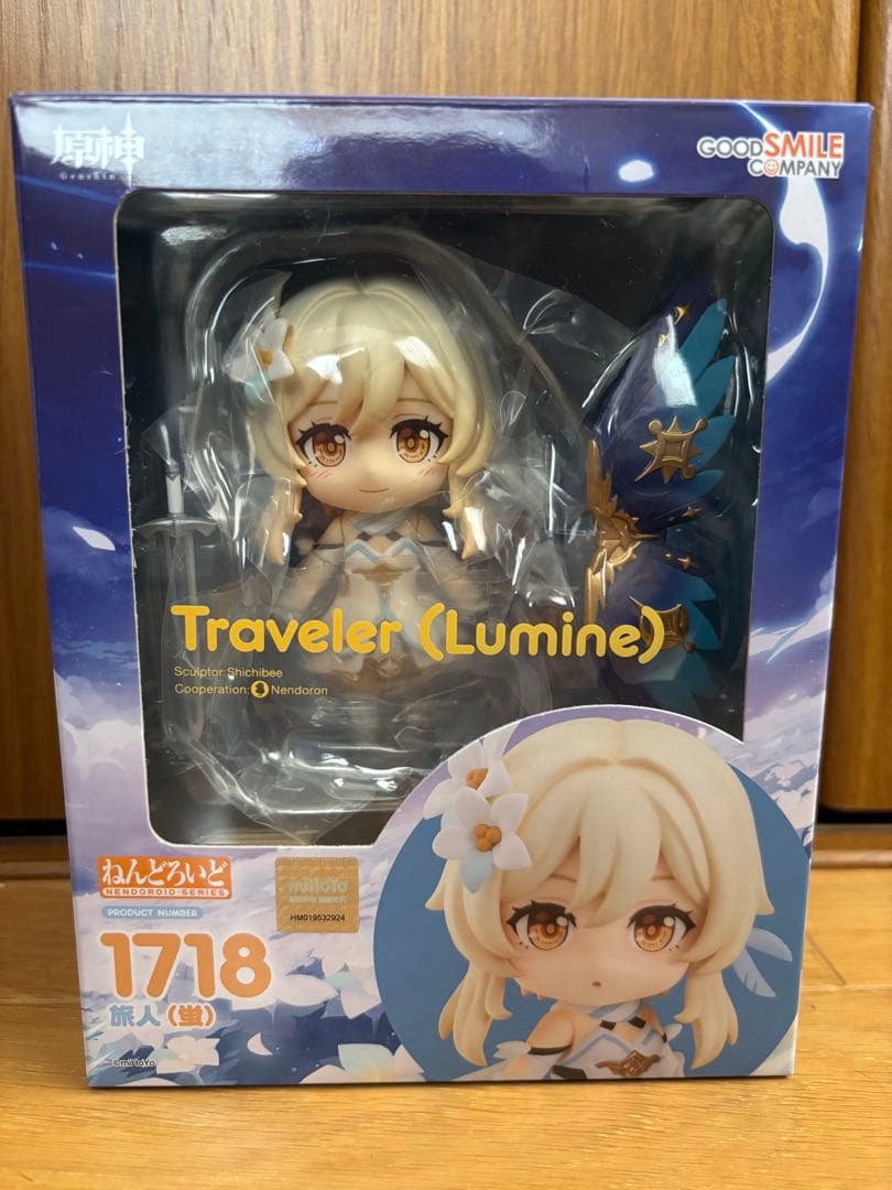 原神 ねんどろいど　旅人　空　蛍