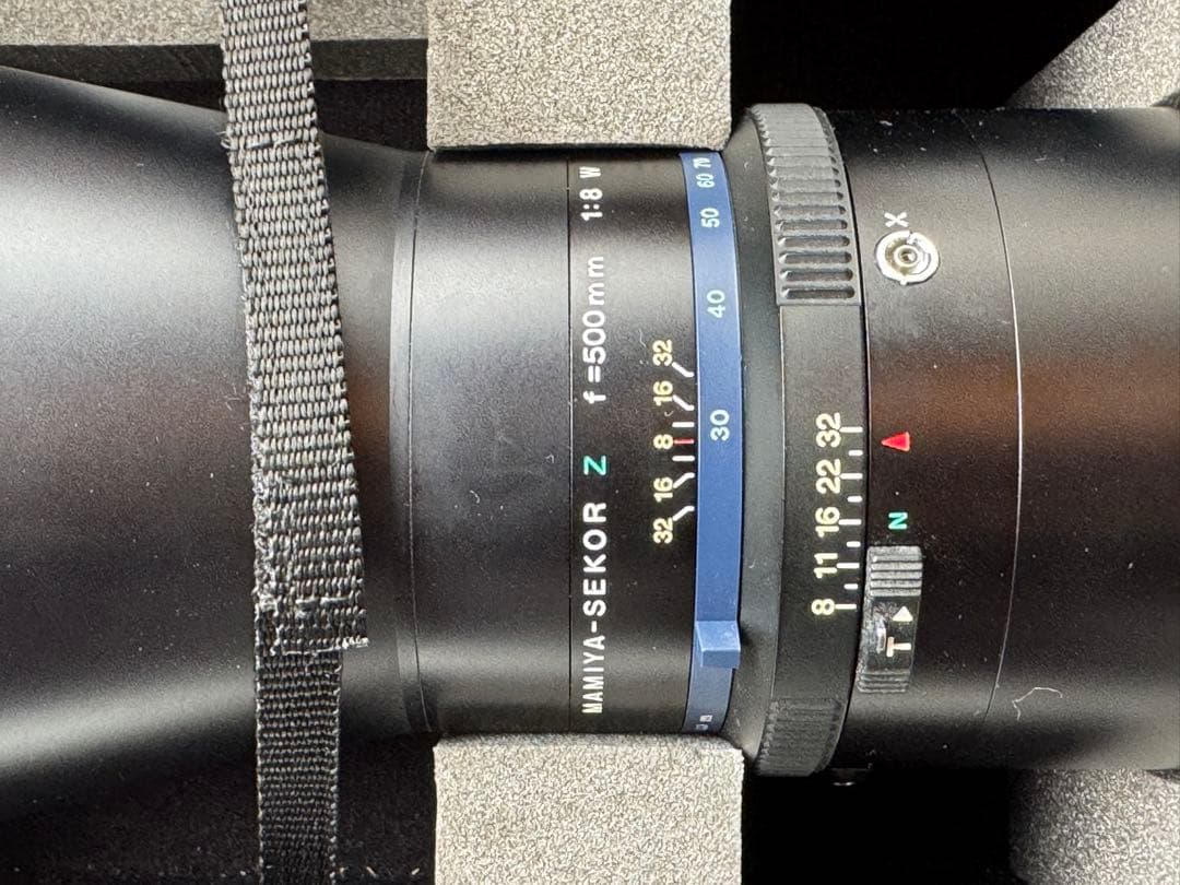 MAMIYA-SEKOR Z f=500mm F8 単焦点レンズ 専用ケース付き